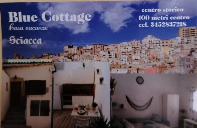 Blue Cottage Monolocale Centro Sciacca Exterior foto